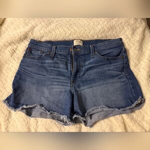 Women's Blue Denim Shorts